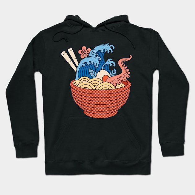 Ramen Noodles Bowl Hoodie by Buy Custom Things